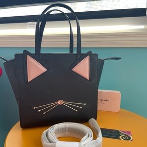 Preowned Kate Spade Jazz Things Up Small Cat Hayden WKRU4658